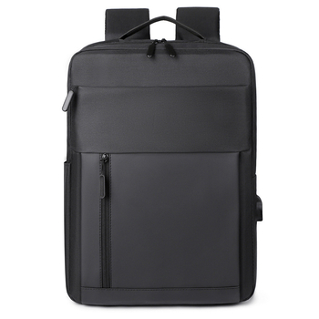 Unisex ruksak za poslovni laptop s Oxford tkaninom, kompatibilan s 15-inčnim prijenosnikom, remeni s zračnim jastučićem