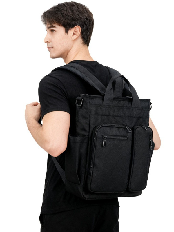 LUCKY BAT ultra-lagan ruksak za laptop, 20–35L kapacitet, Oxford platno, zakrivljeni naramenice, gradski minimalistički stil