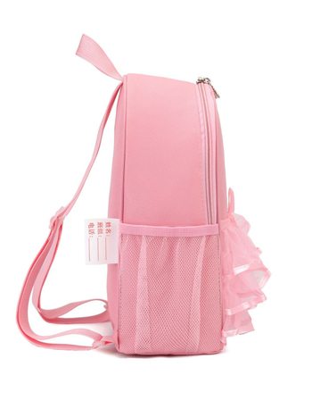 Meitenēm paredzēta deju soma ar mežģīnēm, baleta un latīņu dejas somas, lielas ietilpības, teksta personalizācija