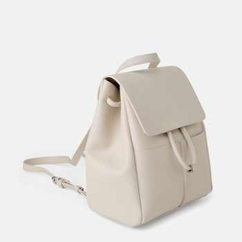 Ženski ruksak – nišni casual putnički ruksak, korejski minimalistički stil, torba za laptop, europsko-američki retro stil (Materijal: PU; Podstava: PU; Način otvaranja: šnir s kopčom; Vanjska torba s poklopcem; Čvrstoća: srednje mek)