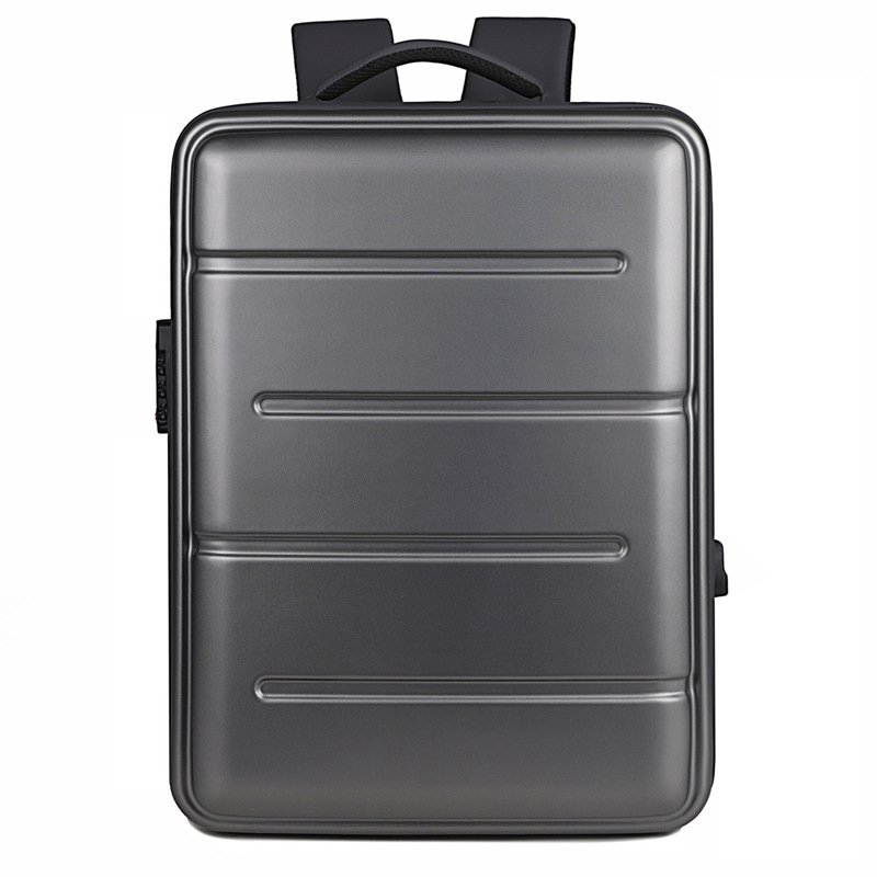 Rucsac unisex cu încărcare USB, 20-35L, încăpător pentru laptop de 16 inch, compartiment uscat-umed, material Oxford