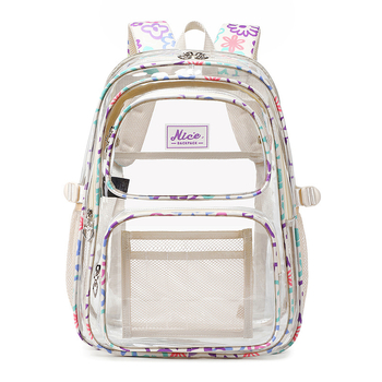 Prozirni PVC ruksak, vodootporan, unisex, kapacitet 20–35 L, za slobodno vrijeme putovanja