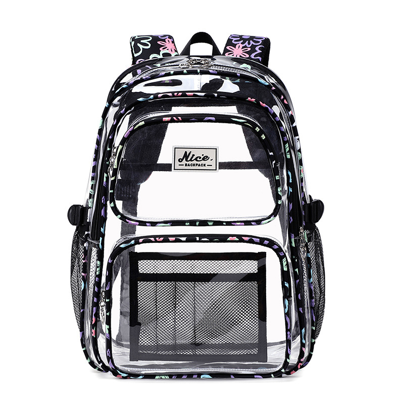 Prozirni PVC ruksak, vodootporan, unisex, kapacitet 20–35 L, za slobodno vrijeme putovanja