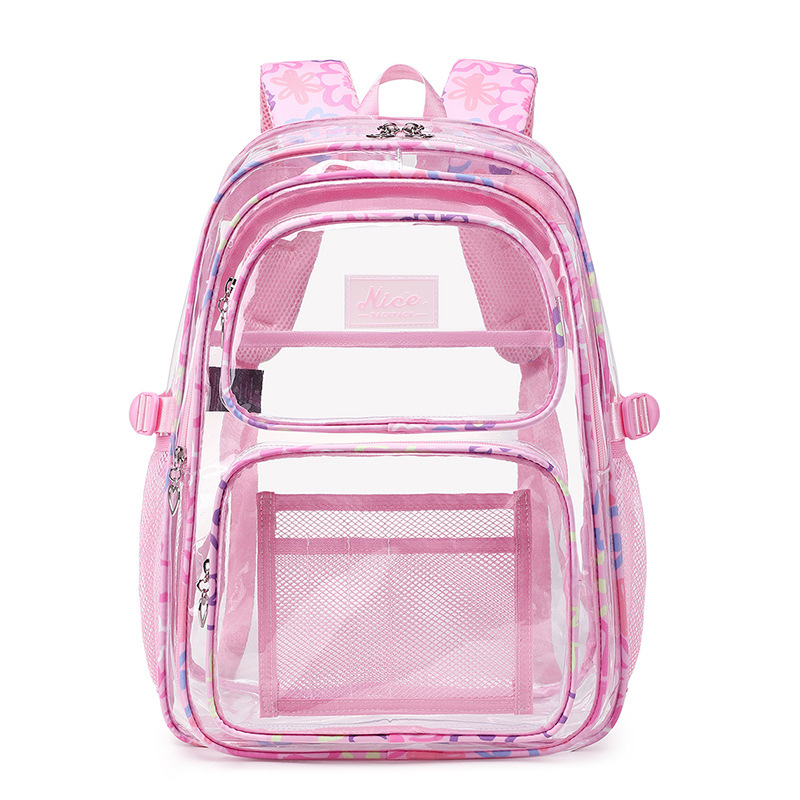 Prozirni PVC ruksak, vodootporan, unisex, kapacitet 20–35 L, za slobodno vrijeme putovanja