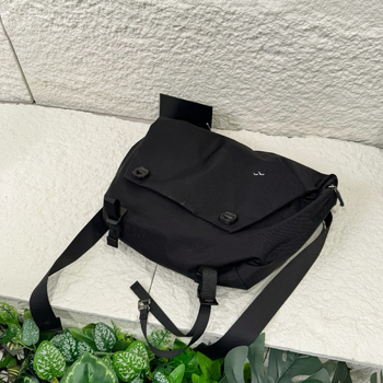 Geantă crossbody pentru bărbați, 10L, nailon, impermeabilă, ultra-ușoară, extensibilă, depozitare compactă