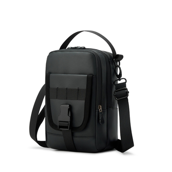 Tesiwei muška crossbody torba – PU vodootporna, ulični stil, jednobojni uzorak