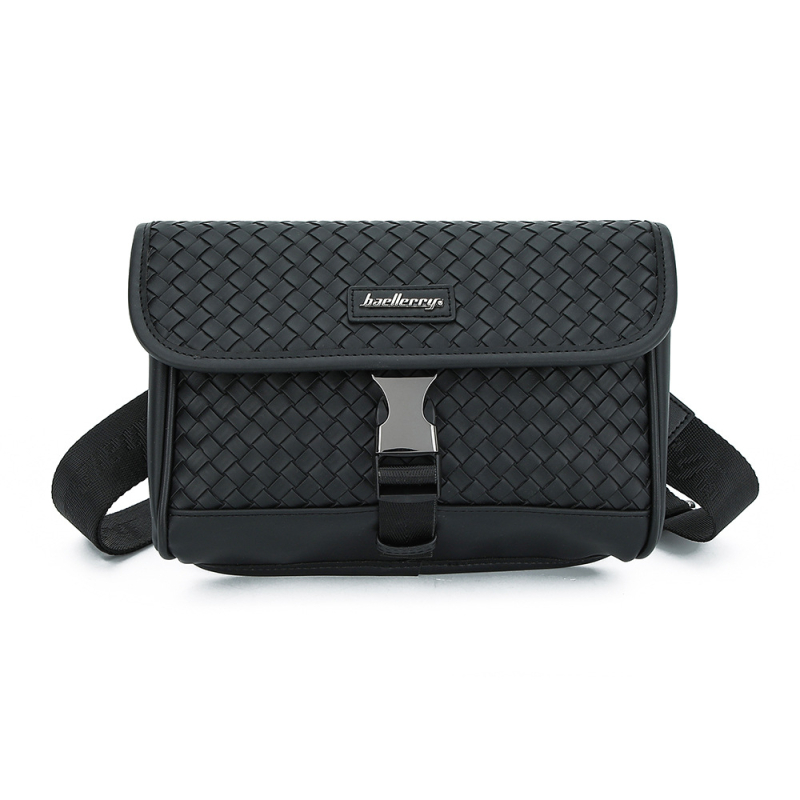 Baellerry muška crossbody torba — PU materijal, vodootporna, otporna na habanje, kompatibilna s 8-inčnim prijenosnim računalom