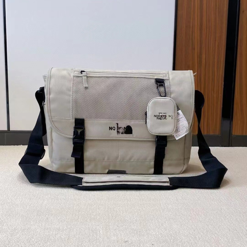 Muška torbica preko ramena, urban minimalistički stil, najlon, vodootporna, uzorak s slovima, za slobodno vrijeme i putovanja
