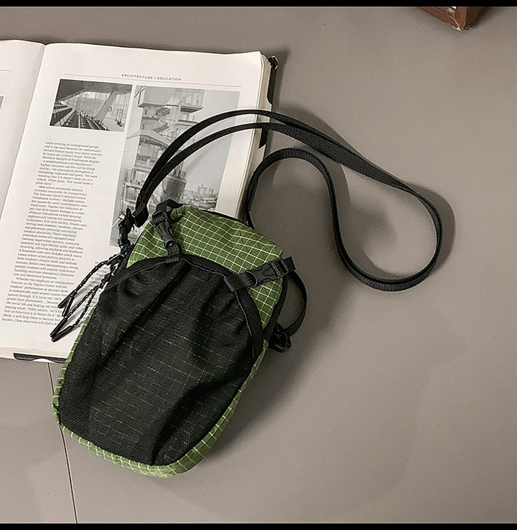 Muška nylon crossbody torba, ultralak vodootporna torbica za telefon, za outdoor planinarenje