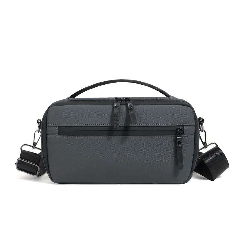 Muška crossbody torba — Oxford platno, vodootporna i otporna na habanje, podstava od poliestera, jedinstven dizajn