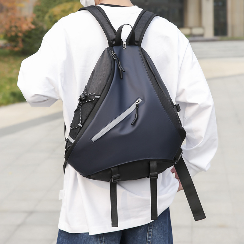 Muška Crossbody torba preko ramena, najlon, podstava iz poliestera, vodootporna, velika kapaciteta, prozračna