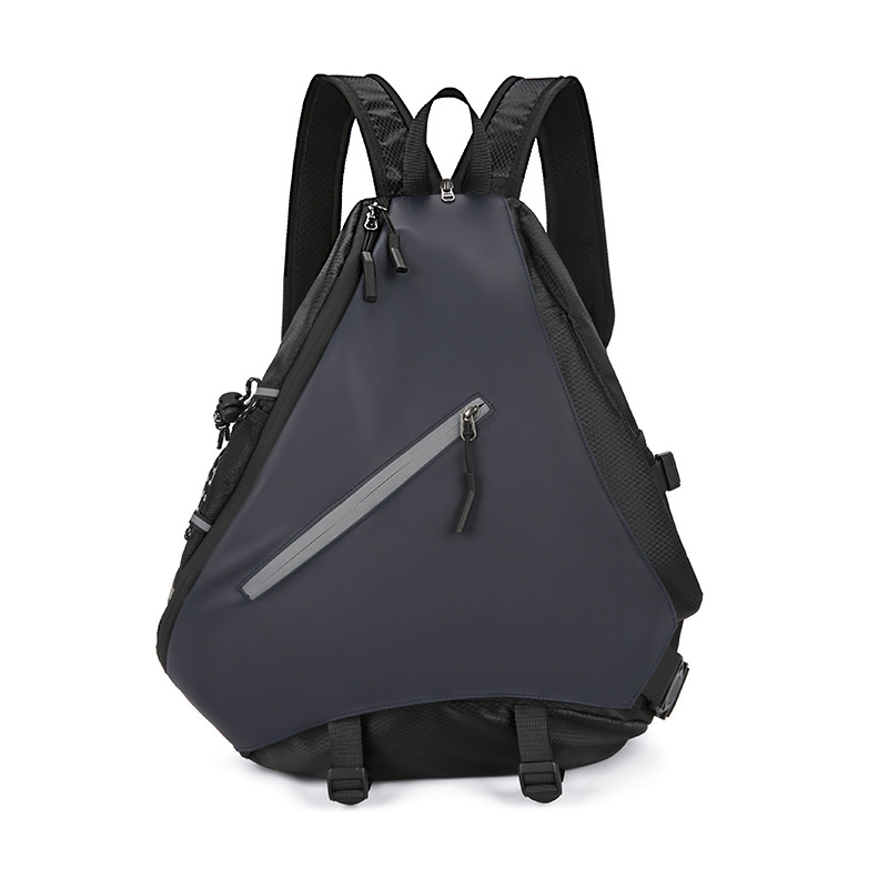 Muška Crossbody torba preko ramena, najlon, podstava iz poliestera, vodootporna, velika kapaciteta, prozračna