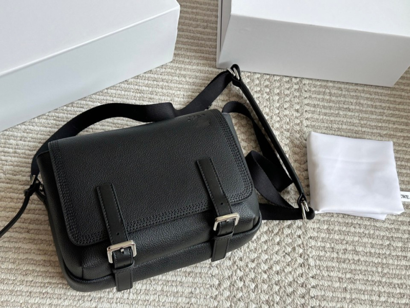 Muška kožna crossbody torba s preklopom (materijal: prirodna koža; stil: gradska jednostavnost; uzorak: slovo; antibakterijsko; podstava: poliester-pamučna)