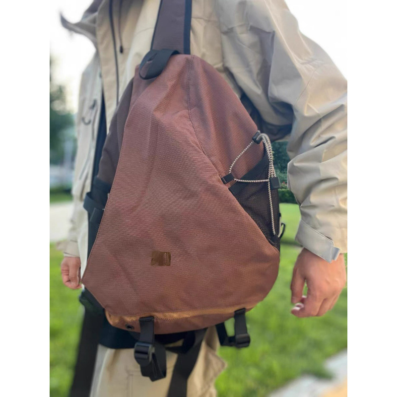 Muška platnena crossbody torba s platnom podlogom za poslovna putovanja