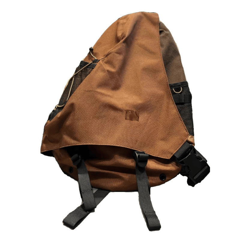 Muška platnena crossbody torba s platnom podlogom za poslovna putovanja
