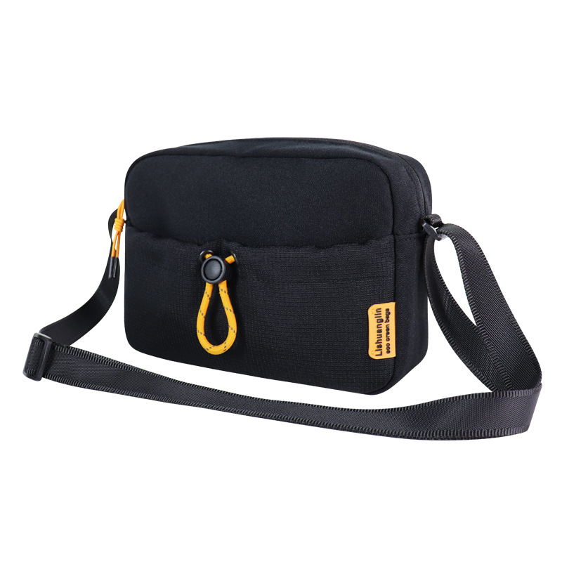 Unisex crossbody torba s prilagođenim logom, RPET najlon Oxford tkanina, džep za 12-inčni laptop, vodootporna i zaštita od krađe, podstava od najlona