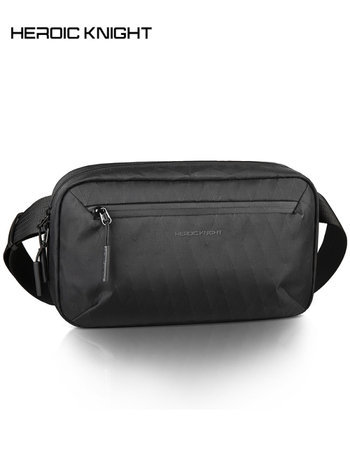 Muška crossbody torba od X-PAC-a, urbanog jednostavnog stila, prozračna, s odvojivim džepom za pohranu