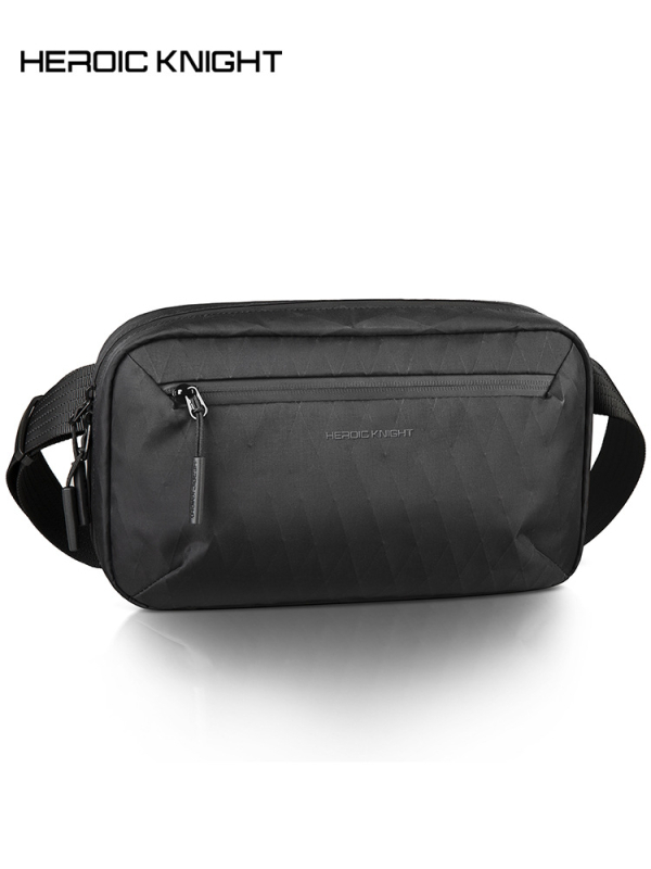 Muška crossbody torba od X-PAC-a, urbanog jednostavnog stila, prozračna, s odvojivim džepom za pohranu