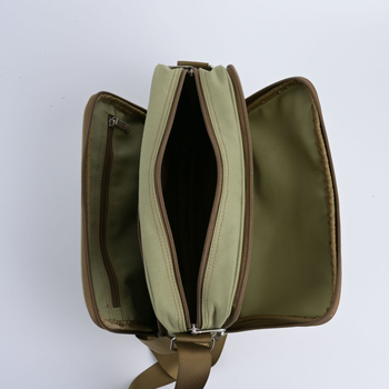 Muška crossbody torba od platna, casual stil, jednobojni uzorak, otporna na habanje, odjeljak za suho/mokro
