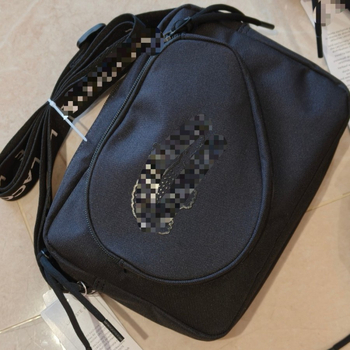 Muška platnena crossbody torba za putovanja, prozračna i vodootporna, podstava od najlona, kompatibilna s 8-inčnim prijenosnim računalom, proljeće 2025