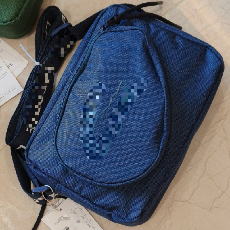 Muška platnena crossbody torba za putovanja, prozračna i vodootporna, podstava od najlona, kompatibilna s 8-inčnim prijenosnim računalom, proljeće 2025