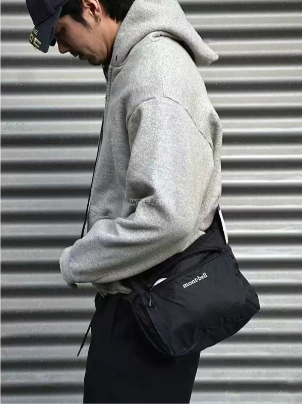 Muška crossbody torba od najlona, prozračna i vodootporna, ulični modni stil, za svakodnevnu upotrebu