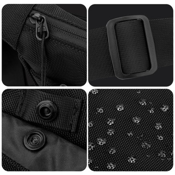 Muška crossbody torba za putovanje, Leisure Travel stil, Oxford platno, otporna na habanje, podstava od poliestera, ljeto 2025