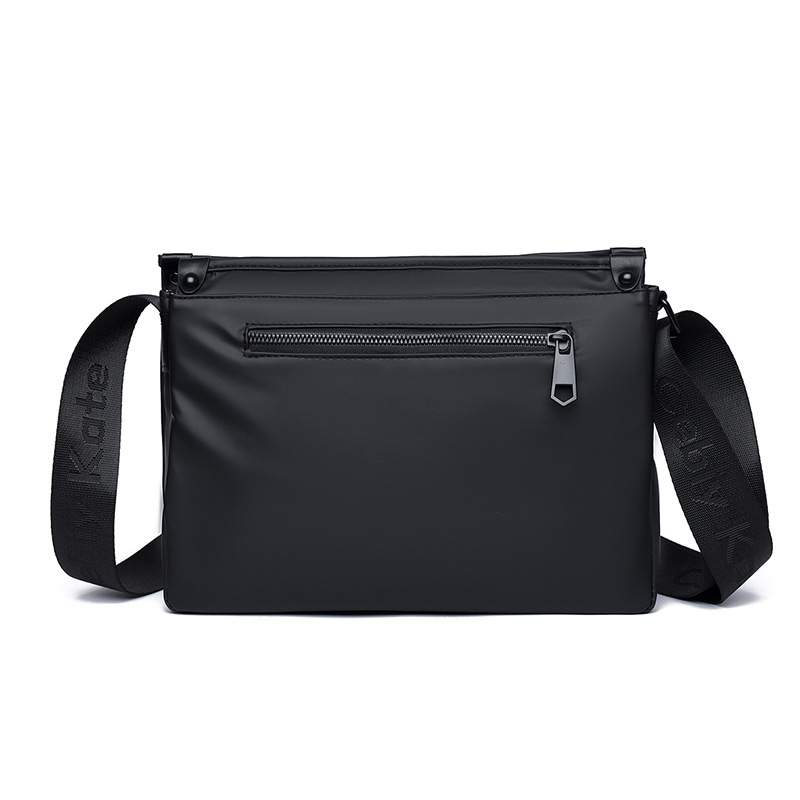Muška crossbody torba za poslovno svakodnevno korištenje, visokokvalitetni kožni film, vodootporna, ultralak, zaštita kralježnice, kompatibilna s laptopom