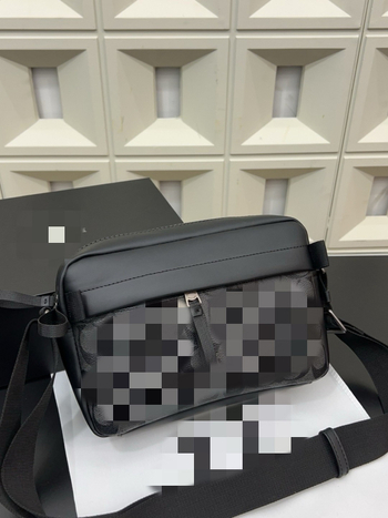 Muška crossbody torba s višestrukim pretincima, prirodna koža, vodootporna, lagana, za 12-inčno prijenosno računalo