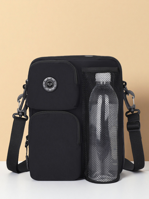 Muška crossbody torba od najlona, casual stil, podstava od poliestera, izdanje zima 2025