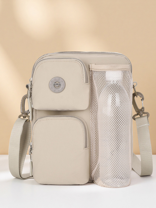 Muška crossbody torba od najlona, casual stil, podstava od poliestera, izdanje zima 2025