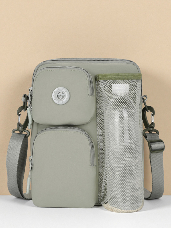 Muška crossbody torba od najlona, casual stil, podstava od poliestera, izdanje zima 2025