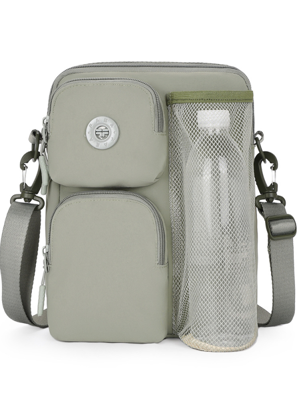 Muška crossbody torba od najlona, casual stil, podstava od poliestera, izdanje zima 2025