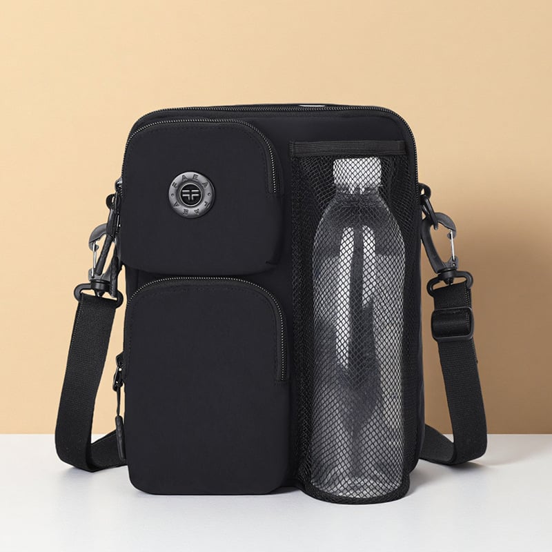 Muška crossbody torba od najlona, casual stil, podstava od poliestera, izdanje zima 2025