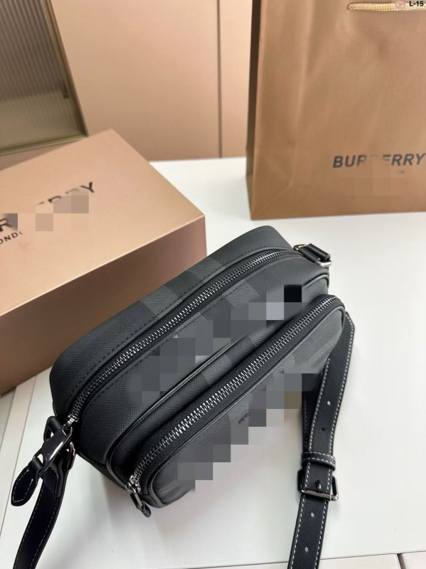 Muška crossbody torba od PVC-a, karirani uzorak, poliester podstava, proljeće 2024 izdanje