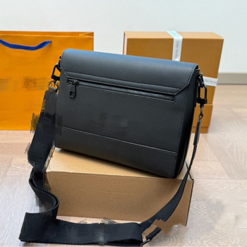 Muška crossbody torba od prave kože, prvog sloja teleće kože, vodootporna, poslovni elit stil