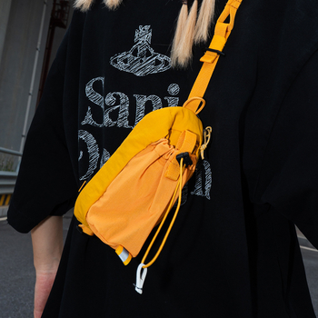 Muška torba za prsa | Nylon, ultralehka, crossbody dizajn, za slobodno vrijeme, podstava od poliestera
