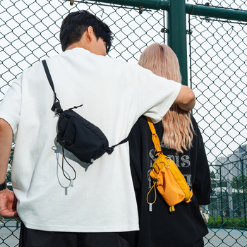 Muška torba za prsa | Nylon, ultralehka, crossbody dizajn, za slobodno vrijeme, podstava od poliestera