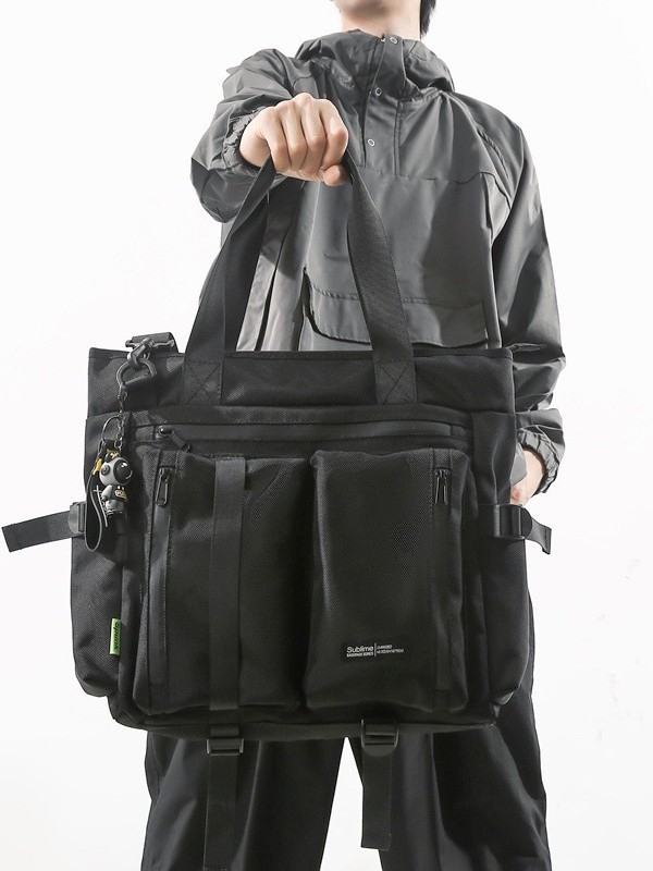 Muška crossbody torba, ulični stil, Oxford tkanina, ultra lagana, podstava od poliester