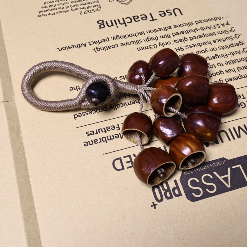 Ručni visići zvon s ključem – materijal: linija; oblik: s ključem; uzorak: križ/kruna/romanski brojevi; stil: pastoralni