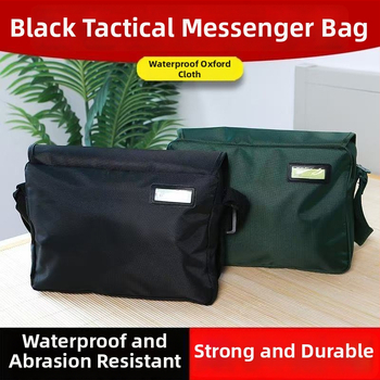 Õlarihmkott välitreeningutele – sõjaväeline kamuflaaz, Oxford kangas, polüestervooder, unisex