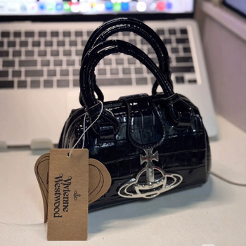 PU crossbody torba s krokodilskim uzorkom i lakiranim završetkom, lančani remen, ovalni oblik, zatvarač