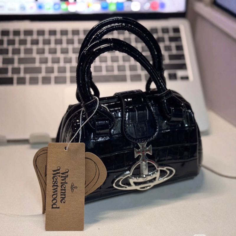 PU crossbody torba s krokodilskim uzorkom i lakiranim završetkom, lančani remen, ovalni oblik, zatvarač