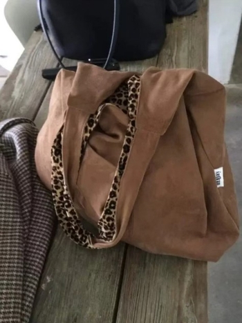 Unisex Oxford tote torba, mekana, otvoreni vrh, dvostruke remenje, jesen 2025