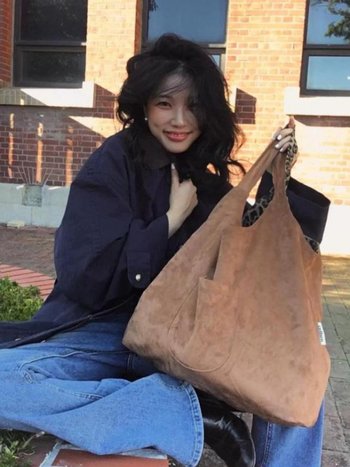 Unisex Oxford tote torba, mekana, otvoreni vrh, dvostruke remenje, jesen 2025