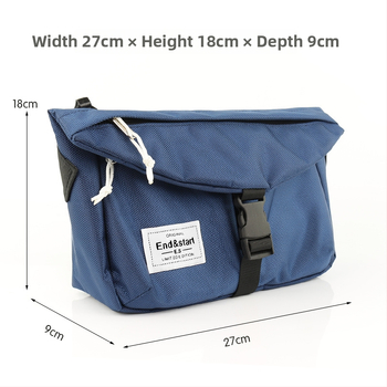 Vyrų pečių krepšys laisvalaikio kelionėms, Oxford audinys, poliesterio įdėklas, modelis 4230, vienodas raštas