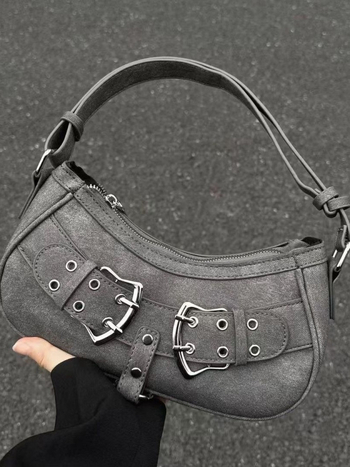 Torba ispod pazuha — urban stil, PU materijal, horizontalni četvrtast oblik, zatvarač, poliester podstava