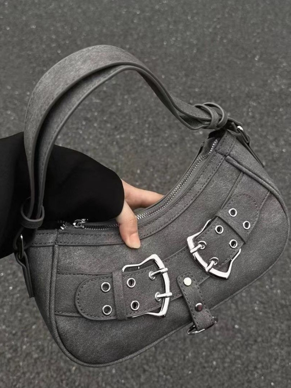 Torba ispod pazuha — urban stil, PU materijal, horizontalni četvrtast oblik, zatvarač, poliester podstava