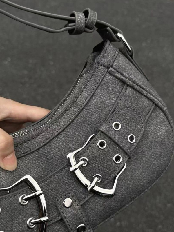 Torba ispod pazuha — urban stil, PU materijal, horizontalni četvrtast oblik, zatvarač, poliester podstava