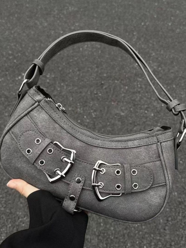 Torba ispod pazuha — urban stil, PU materijal, horizontalni četvrtast oblik, zatvarač, poliester podstava